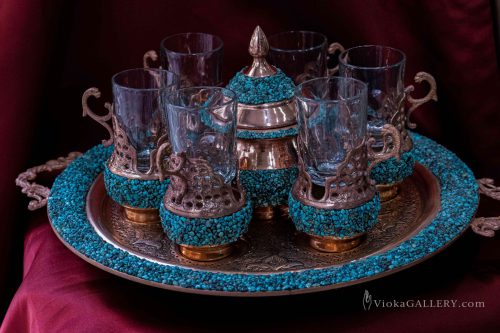 Firoozeh Koobi tea set