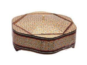 khatam wooden candy box